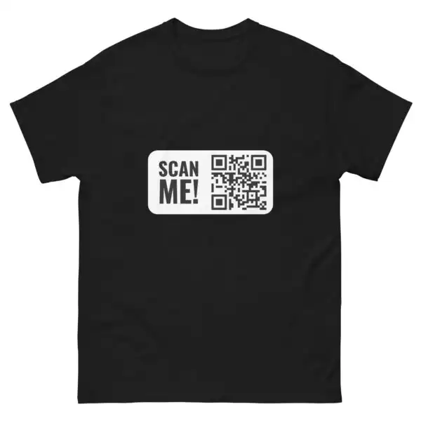 QR Code T-Shirt – Comfy Funny Design for All-Day Laughs