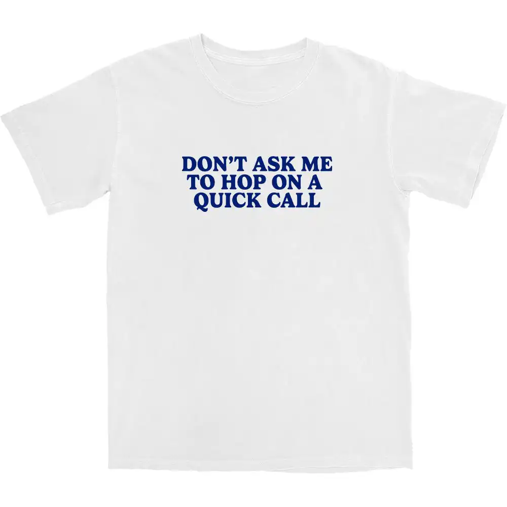 Quick Call T Shirt – Soft Cotton Tee with Worn-In Comfort Quick Call T Shirt – Soft Cotton Tee with Worn-In Comfort