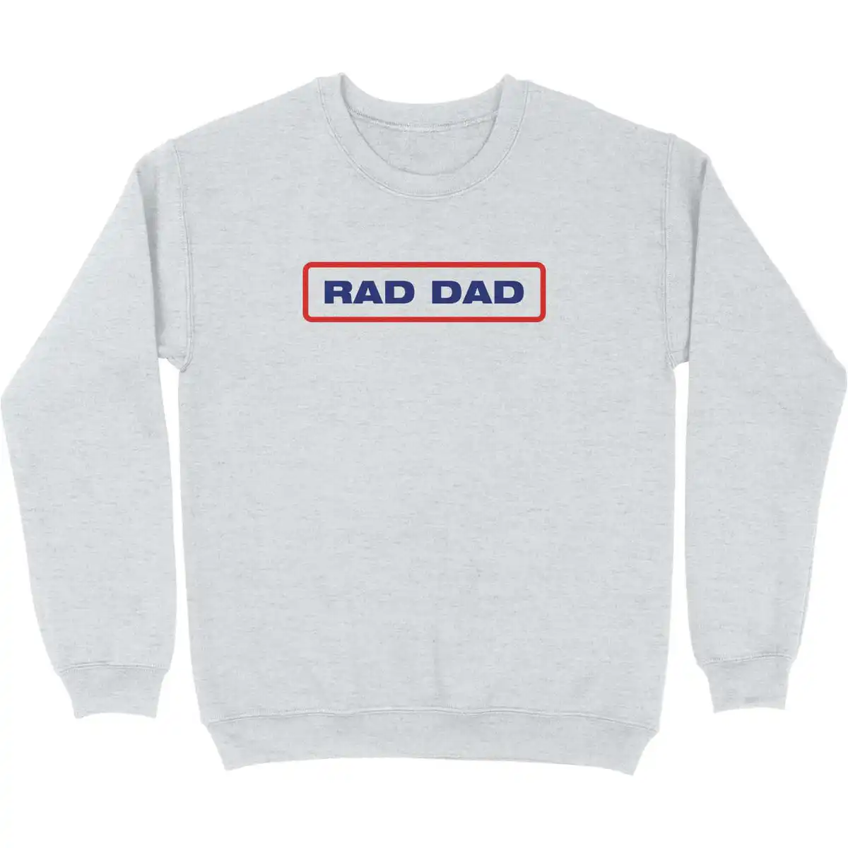 Rad Dad Bar Logo Sweatshirt – Soft Cotton Blend Crewneck Rad Dad Bar Logo Sweatshirt – Soft Cotton Blend Crewneck