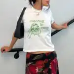 Reading Is Sexy Vintage Baby Tee – Cute Graphic Top for Book Lovers