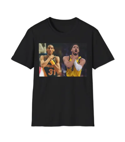 Reggie Miller & Tyrese Haliburton Choke Shirt – Iconic Rivalry Tee