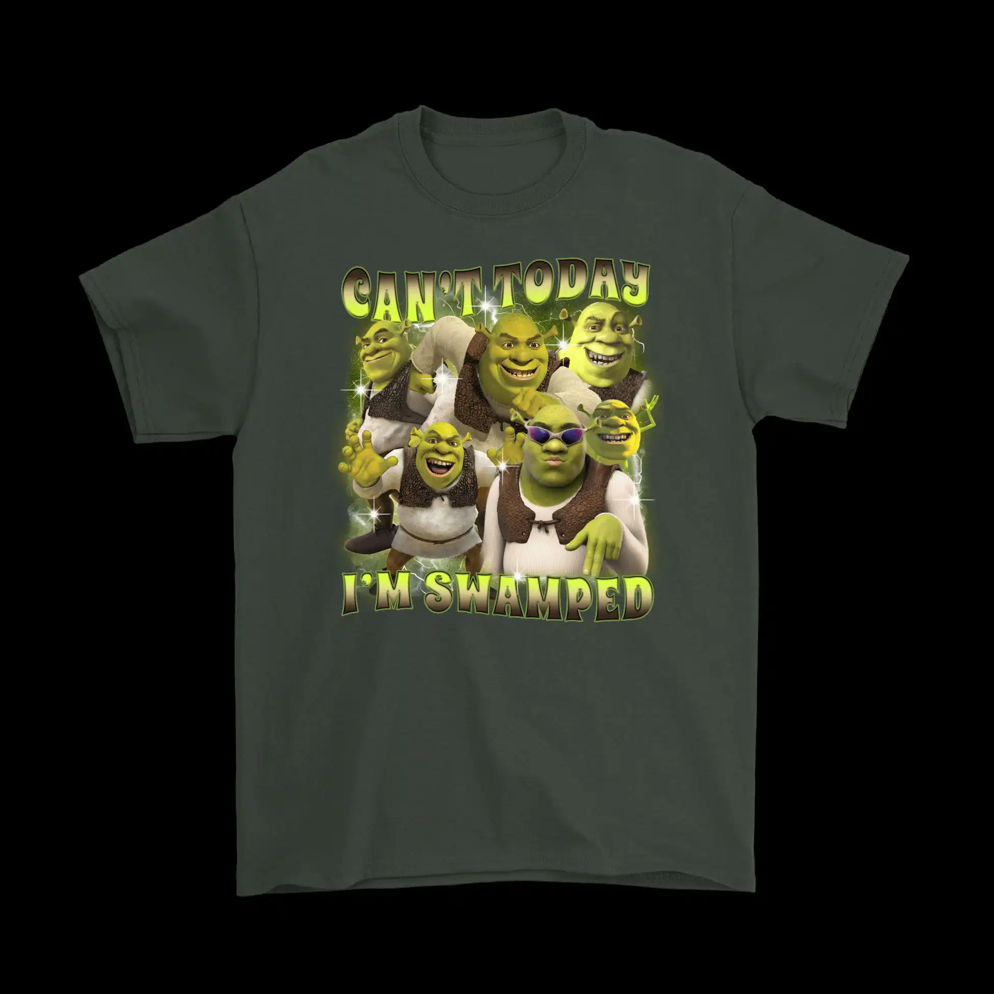 Retro Swamped Shrek Tee – Fun Y2K Style Cotton Shirt Retro Swamped Shrek Tee – Fun Y2K Style Cotton Shirt