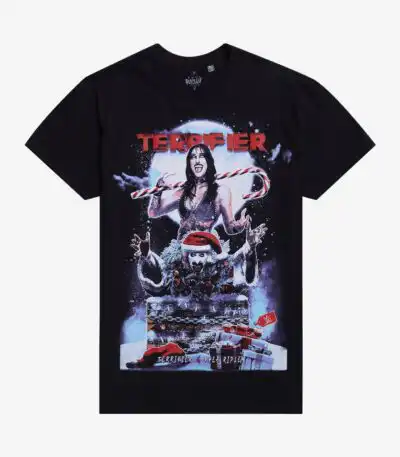Rhea Ripley Terrifier Holiday T-Shirt – Fun Festive Graphic Tee