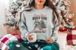 Santa Claus World Tour Sweatshirt – Retro Rocking Christmas Tee