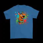 Scooby Doo Paint Splatter Shirt – Fun Retro Cartoon Tee