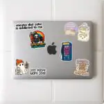 Silly Goose on the Loose Sticker – Funny Vinyl Decal for Laptops