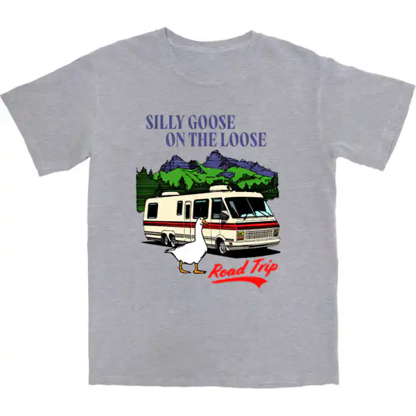 Silly Goose Road Trip T Shirt – Soft Cotton Travel Tee