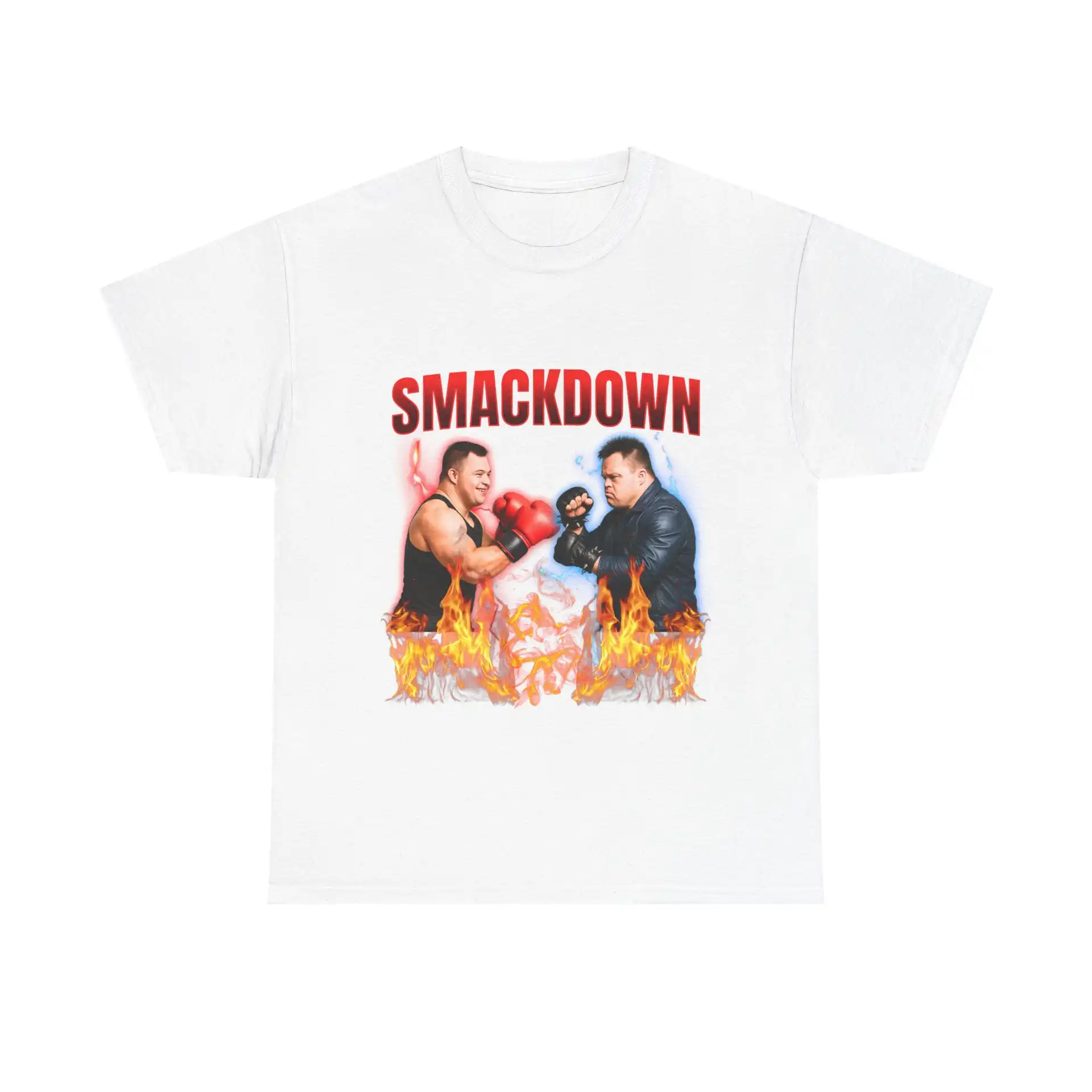 Smackdown Unisex Heavy Cotton Tee – Classic Comfort Shirt Smackdown Unisex Heavy Cotton Tee – Classic Comfort Shirt