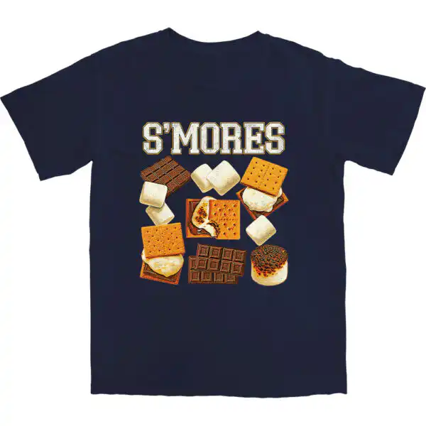 S'mores T Shirt – Soft Cotton Tee for Campfire Lovers