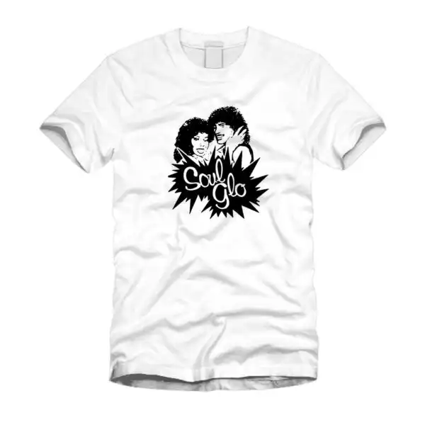 Soul Glo T-Shirt – Funny 80s Movie Parody in White Cotton Tee