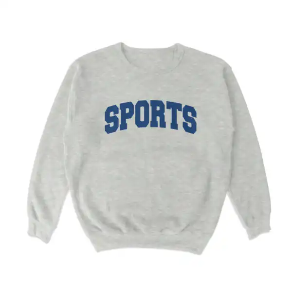 Sports Crewneck Sweatshirt – Soft, Worn-In Feels like Home