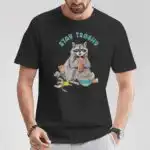 Stay Trashy Raccoon T-Shirt – Fun Design for Possum Lovers