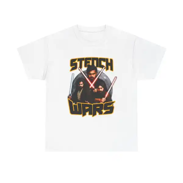 Stench Wars Graphic Tee – Durable Cotton Casual Shirt