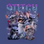 Stitch Alien Experiment 626 Tee – Retro Y2K Cotton Shirt