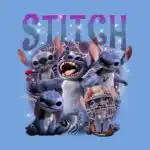 Stitch Alien Experiment 626 Tee – Retro Y2K Cotton Shirt
