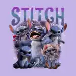 Stitch Alien Experiment 626 Tee – Retro Y2K Cotton Shirt