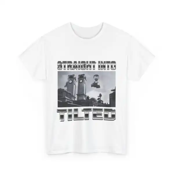 Straight into tilted tee – Comfortable unisex cotton shirt