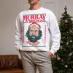 Stranger Christmas Sweatshirt – Funny Murray Christmas Design