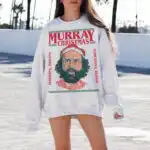 Stranger Christmas Sweatshirt – Funny Murray Christmas Design