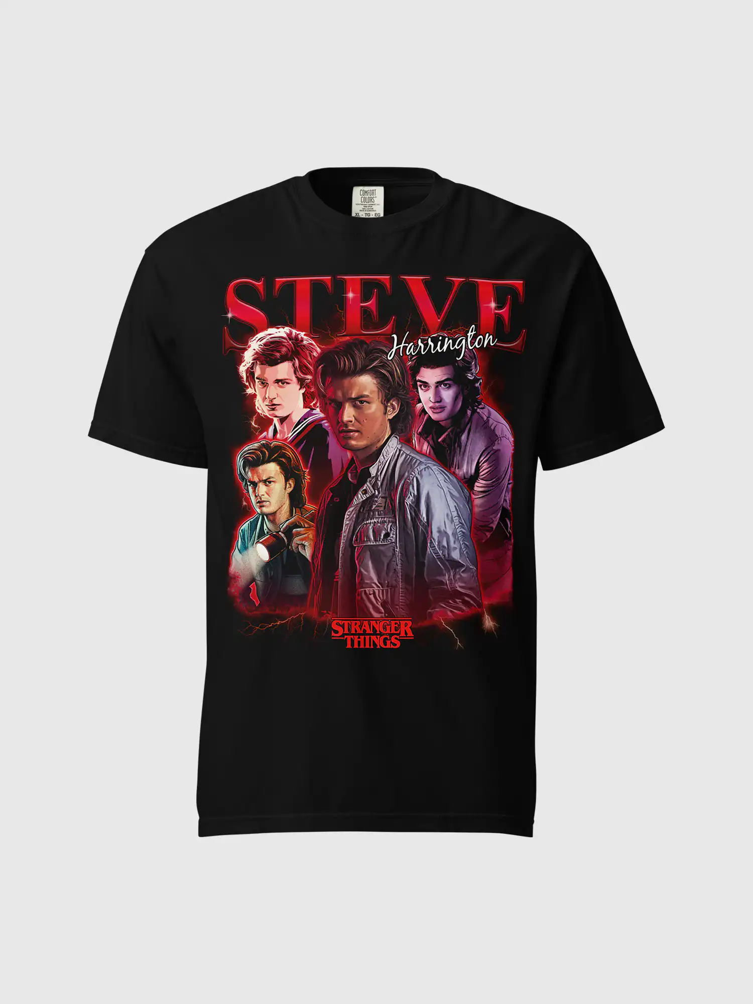 Stranger Things T-Shirt Steve Heartthrob – Soft Heavyweight Tee Stranger Things T-Shirt Steve Heartthrob – Soft Heavyweight Tee