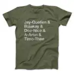 Substitute Teacher Names Tee – Soft Unisex Shirt with Humor