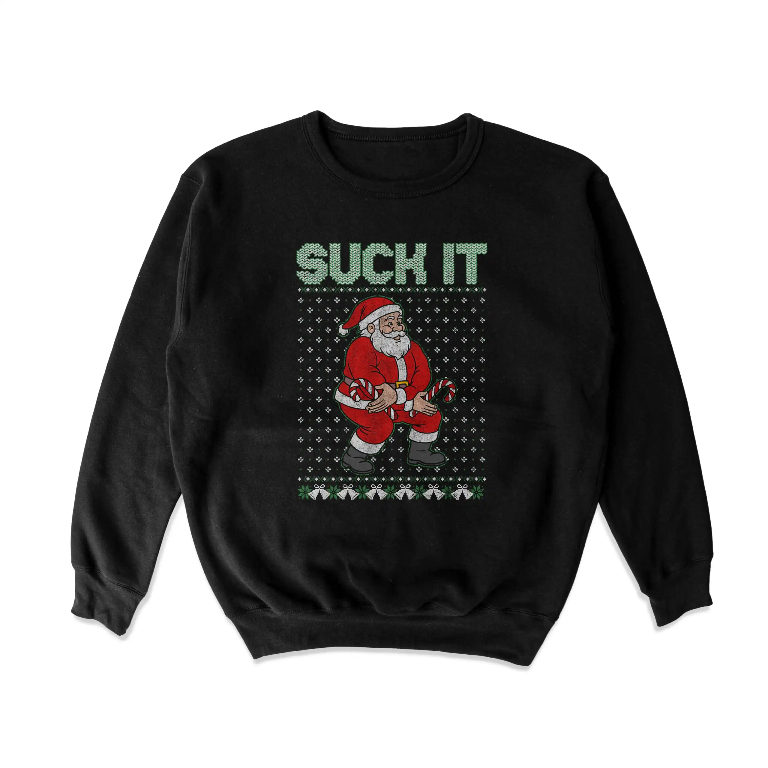 Suck It Crewneck Sweatshirt – Soft Cotton Blend Casual Top Suck It Crewneck Sweatshirt – Soft Cotton Blend Casual Top