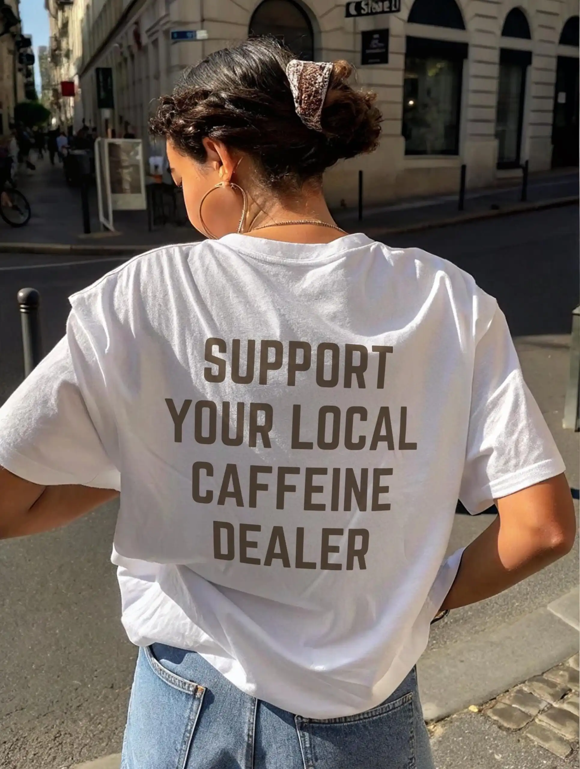 Support Your Local Caffeine Dealer T-Shirt – Funny Coffee Tee Support Your Local Caffeine Dealer T-Shirt – Funny Coffee Tee