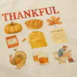 Thankful T Shirt – Soft Cotton Tee with Worn-In Comfort