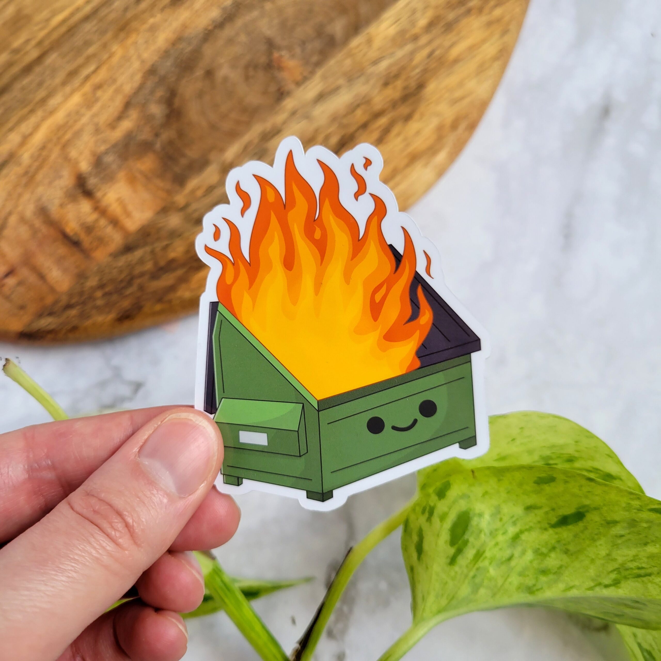 This is Fine Vinyl Sticker – Fun Mental Health Decor This is Fine Vinyl Sticker – Fun Mental Health Decor