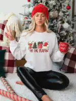Tis The Season Sweatshirt – Merry Christmas Cozy Hoodie