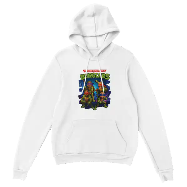 TMN Burglars Hoodie – Soft Heavy Blend with Pouch Pocket