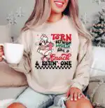 Torn Between Looking Like A Snack Christmas Shirt – Funny Gym Tee