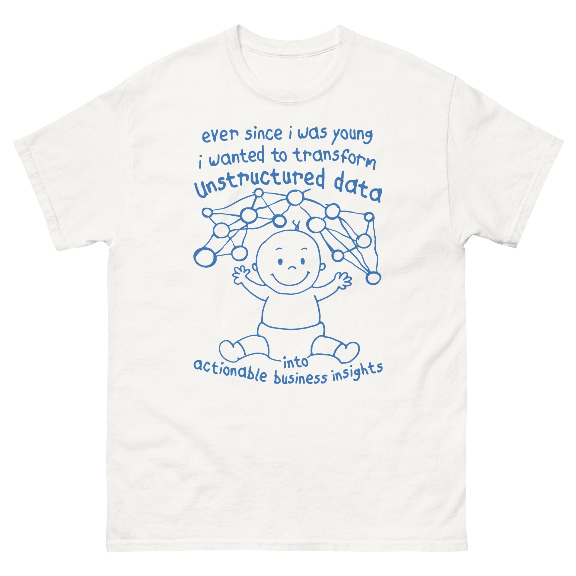 Transform Unstructured Data Tee – Thoughtful Graphic Shirt Transform Unstructured Data Tee – Thoughtful Graphic Shirt