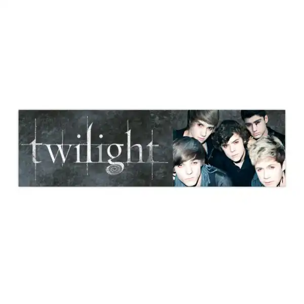 Twilight One Direction Bumper Sticker & Magnet – Funny Vinyl Design