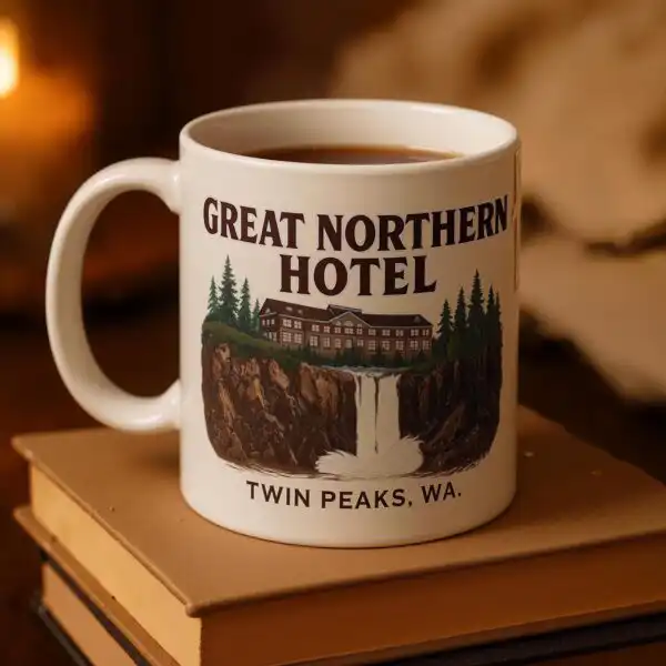 Twin Peaks Great Northern Lodge Mug – Cozy Gift for Fans