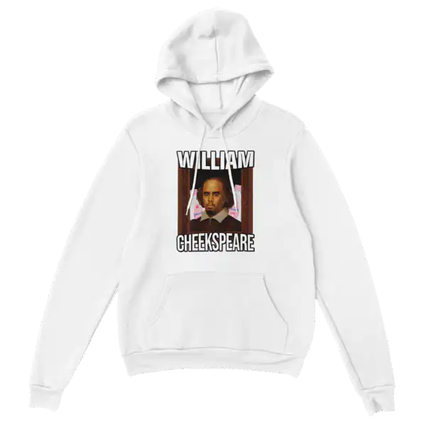 William Cheekspeare Hoodie – Cozy Cotton-Polyester Blend Top