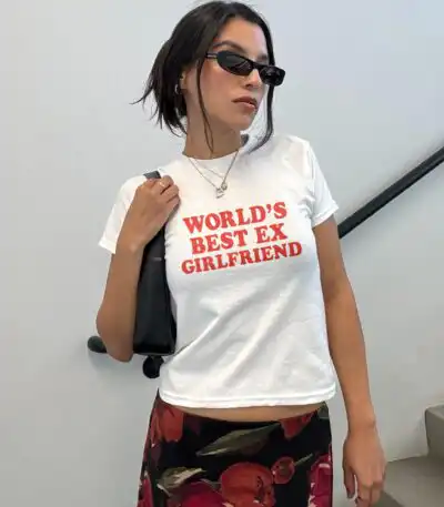 World's Best Ex Girlfriend T-Shirt – Funny Vintage Graphic Tee