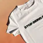 Y2K Baby Tee - Stop Being Poor 3D Puff Women's T-Shirt