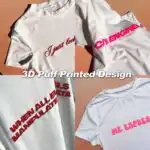 Y2K Baby Tee - Stop Being Poor 3D Puff Women's T-Shirt