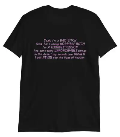 Yeah, I’m a Bad Bitch T-Shirt – Bold Graphic Tee for Rebels