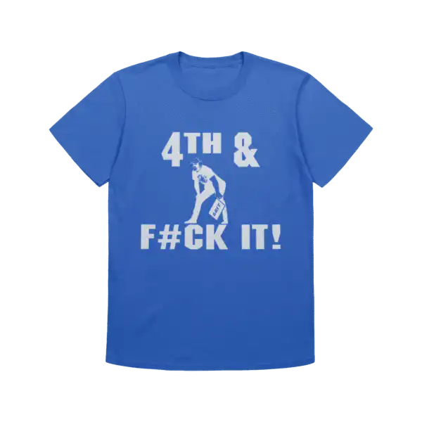 4th And Fuck It Dan Campbell Shirt – Bold Lions Fan Tee