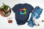 Autism Awareness Shirt – Soft Cotton Tee for Moms and Teachers