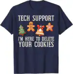 Christmas Tech Support T-Shirt – Funny Holiday Gift for All