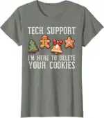 Christmas Tech Support T-Shirt – Funny Holiday Gift for All