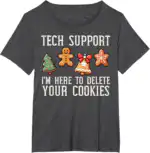 Christmas Tech Support T-Shirt – Funny Holiday Gift for All