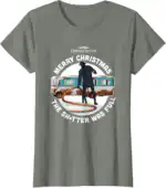 “Christmas Vacation Shitter Was Full T-Shirt – Fun Holiday Tee”