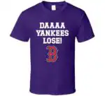 Daaaa Yankees Lose Tee – Soft Cotton Fan Shirt for Sports Lovers