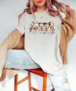 Disney Christmas Shirt – Mickey And Friends Holiday Tee