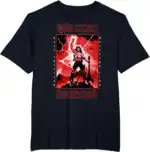 Eddie Munson Lightning Guitar Tee – Official Stranger Things Shirt
