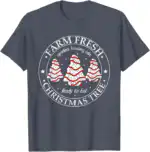 Farm Fresh Christmas Tree Matching T-Shirt – Cozy Family Tee